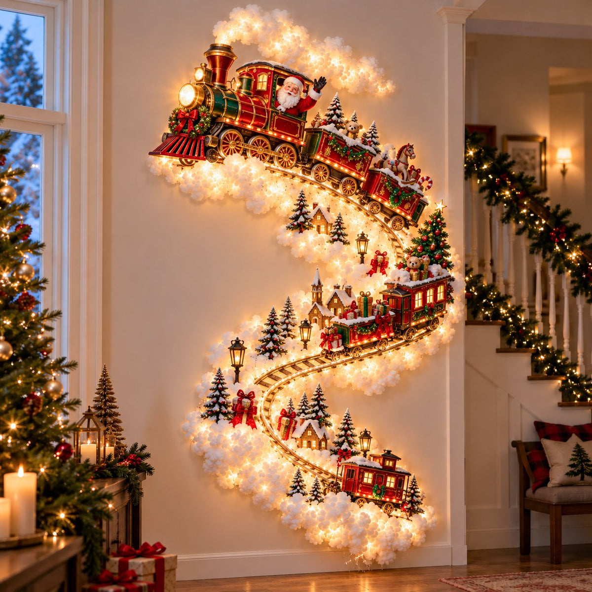 Kylora™ Christmas Magic Trail Wall Light