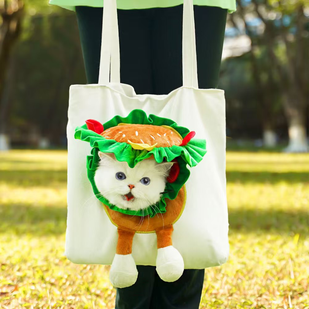 Kylora™ BeeCarry Canvas Pet Carrier Tote