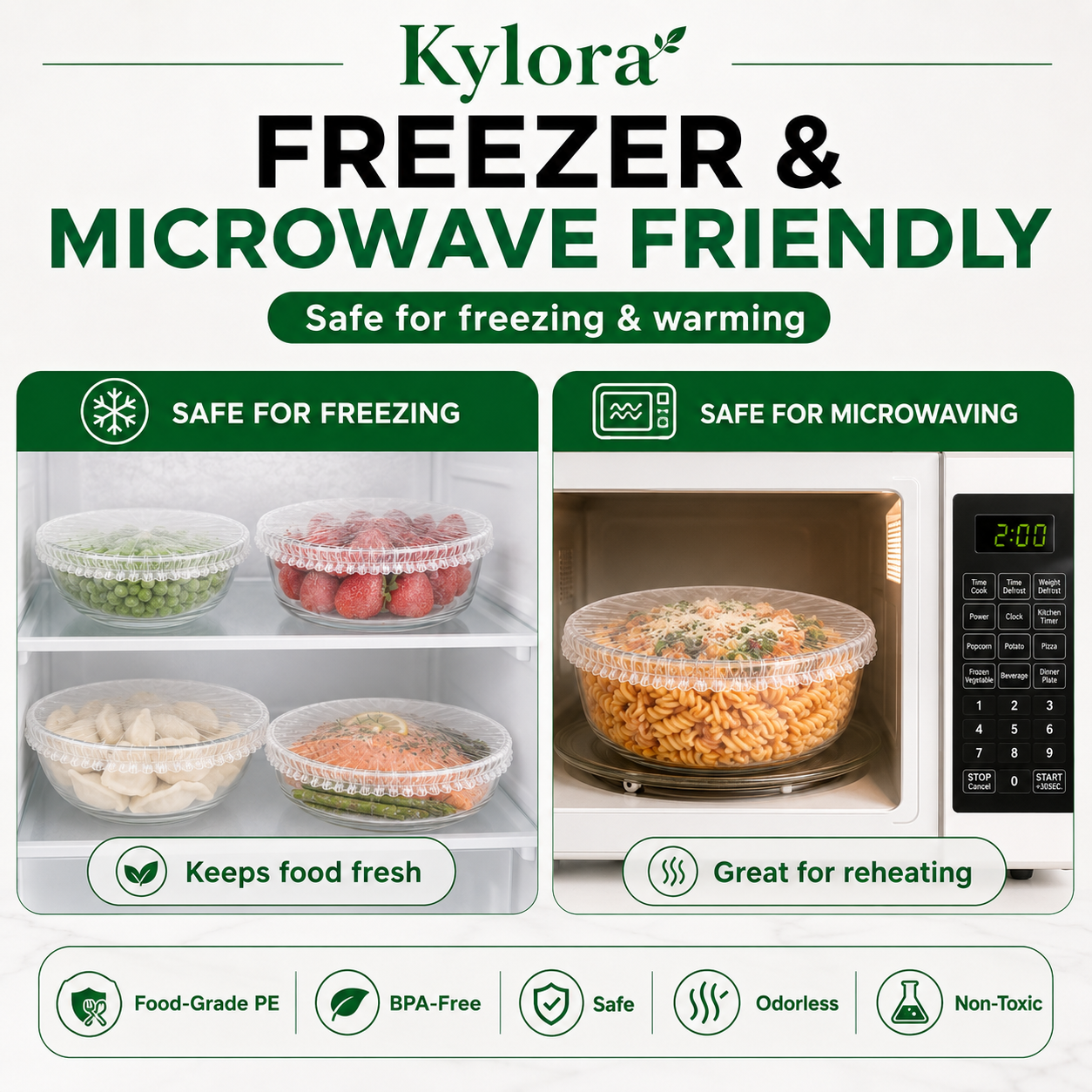 Kylora™ FreshSeal Stretch Food Covers