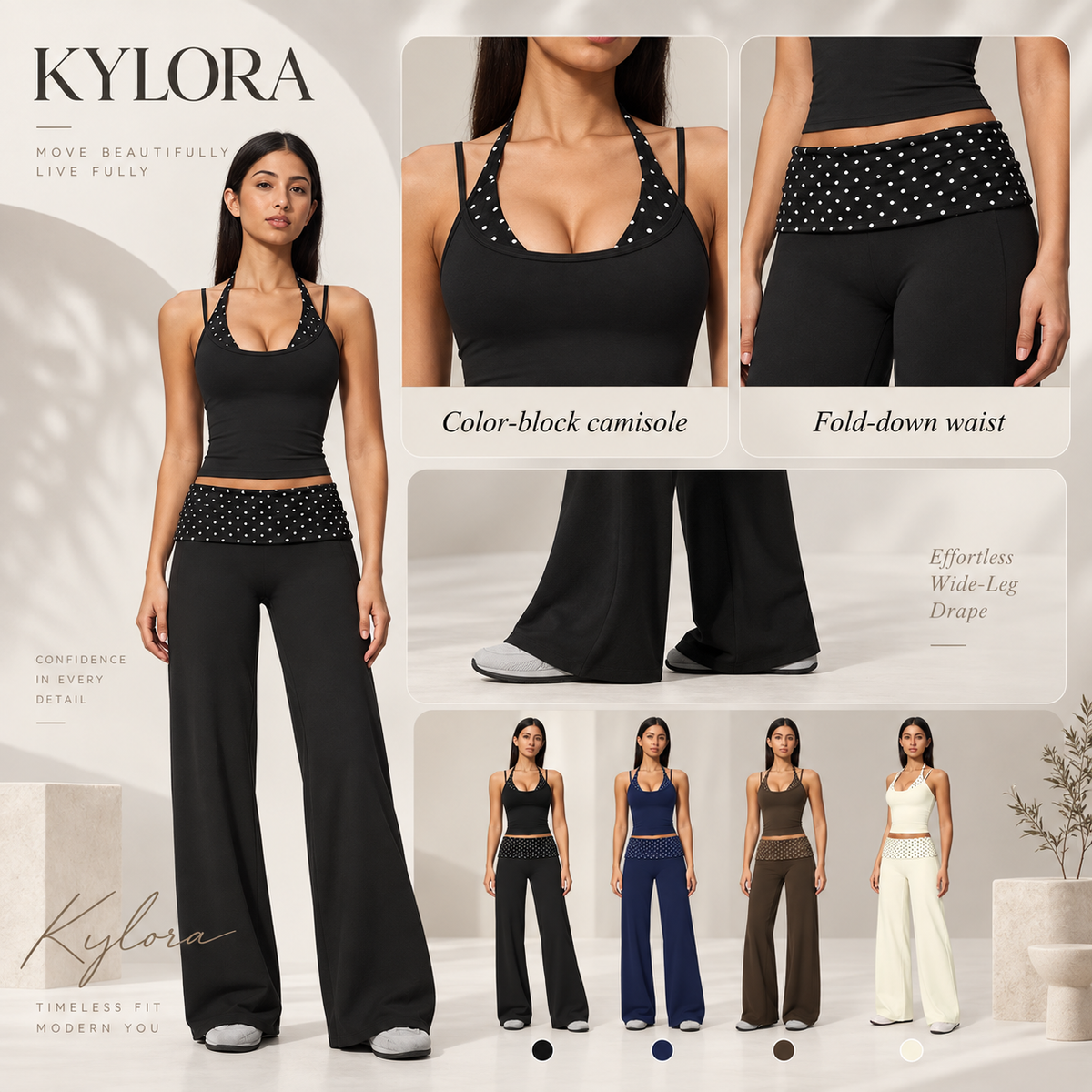 Kylora™ SculptFlow 2-Piece Athletic Set