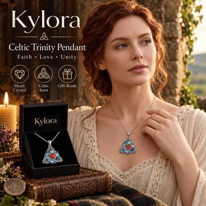 Kylora™ Birthstone Celtic Knot Necklace