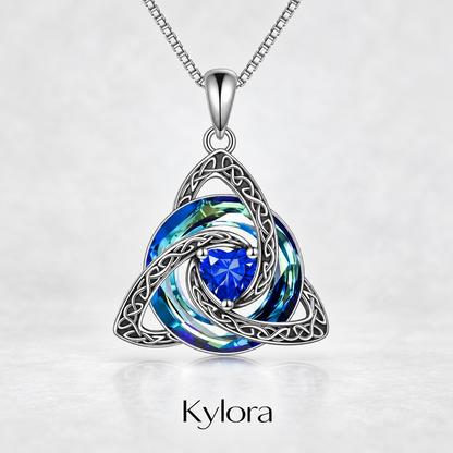 Kylora™ Birthstone Celtic Knot Necklace