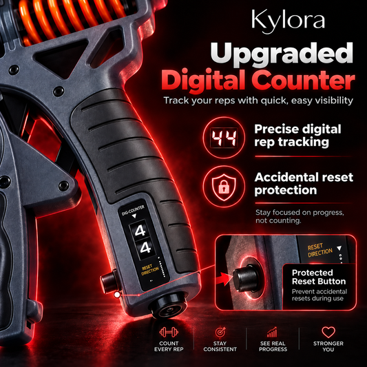 Kylora™ PowerGrip Adjustable Hand & Forearm Strengthener