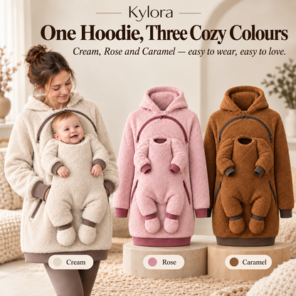 Kylora™ CozyCarry Sherpa Babywearing Hoodie