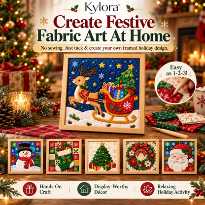 Kylora™ DIY Fabric Patchwork Art Kit