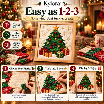 Kylora™ DIY Fabric Patchwork Art Kit
