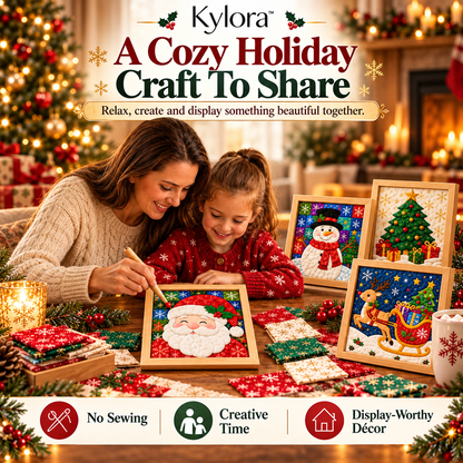 Kylora™ DIY Fabric Patchwork Art Kit