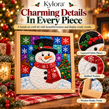 Kylora™ DIY Fabric Patchwork Art Kit