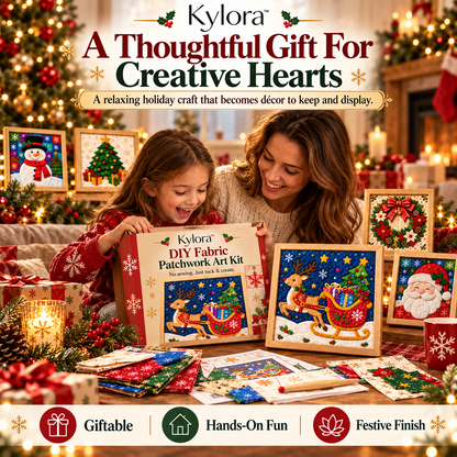 Kylora™ DIY Fabric Patchwork Art Kit
