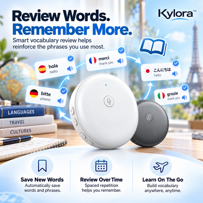 Kylora™ AI Real-Time Translation Pen