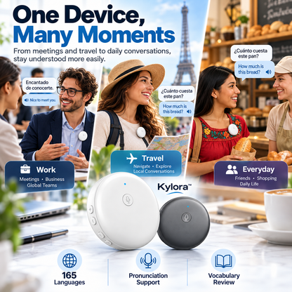 Kylora™ AI Real-Time Translation Pen