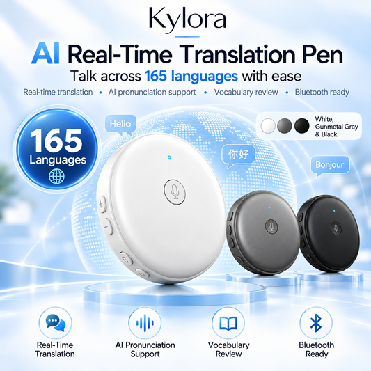 Kylora™ AI Real-Time Translation Pen