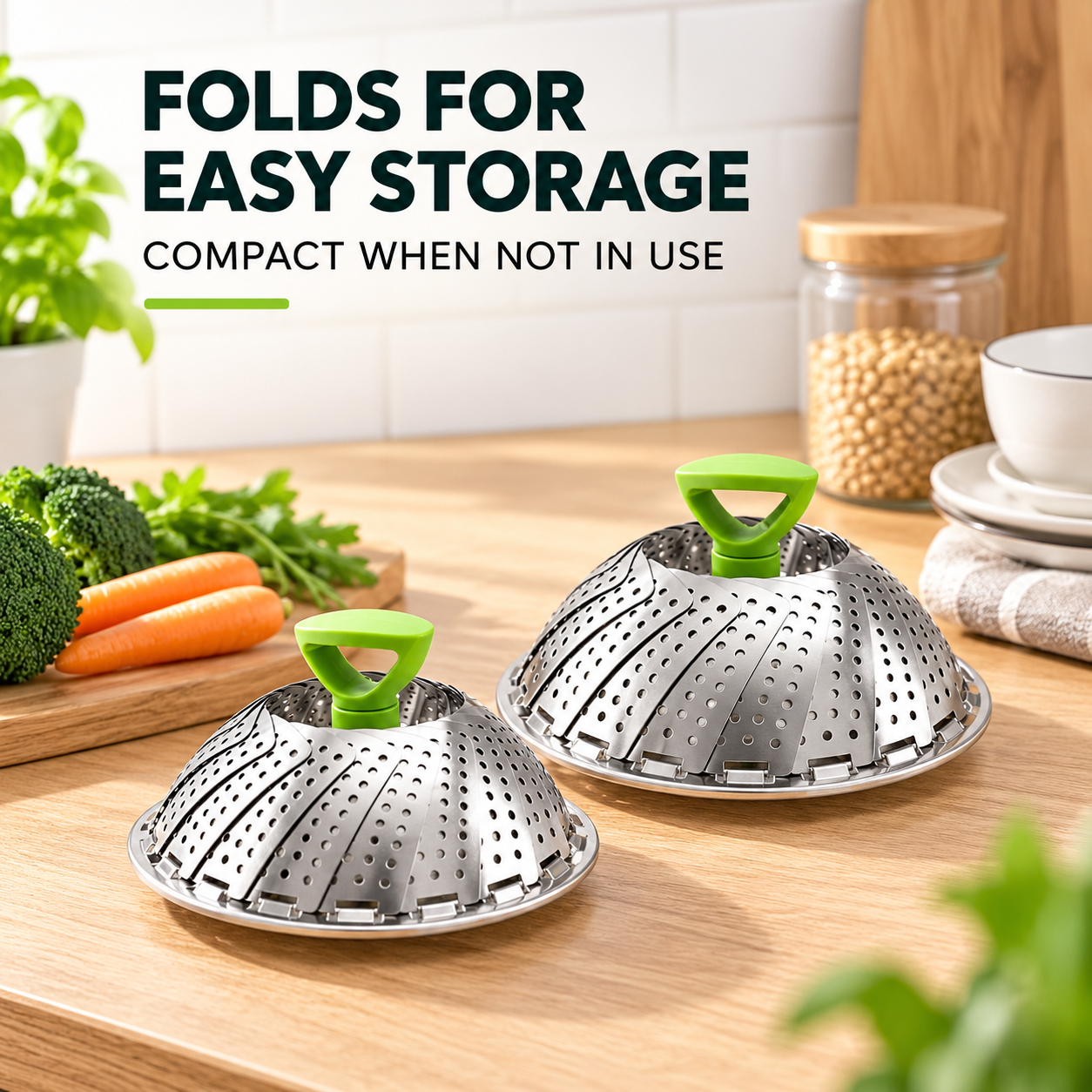 Kylora™ FoldFresh Steamer Basket