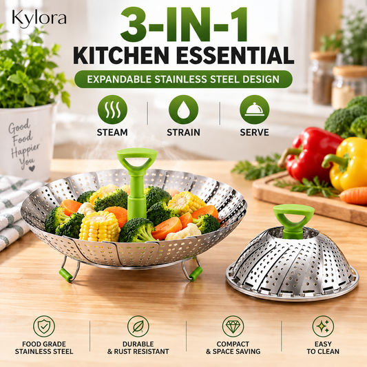 Kylora™ FoldFresh Steamer Basket