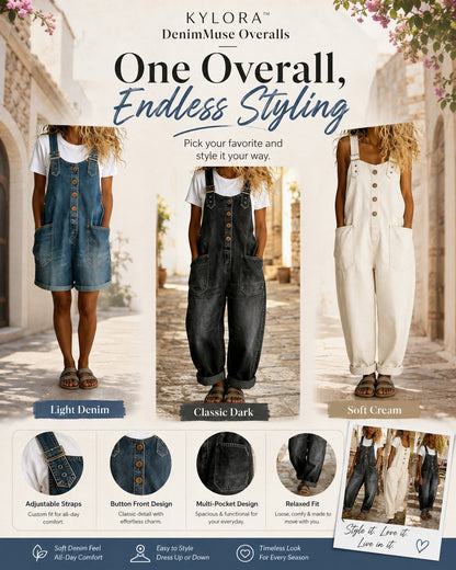 Kylora™ DenimMuse Overalls