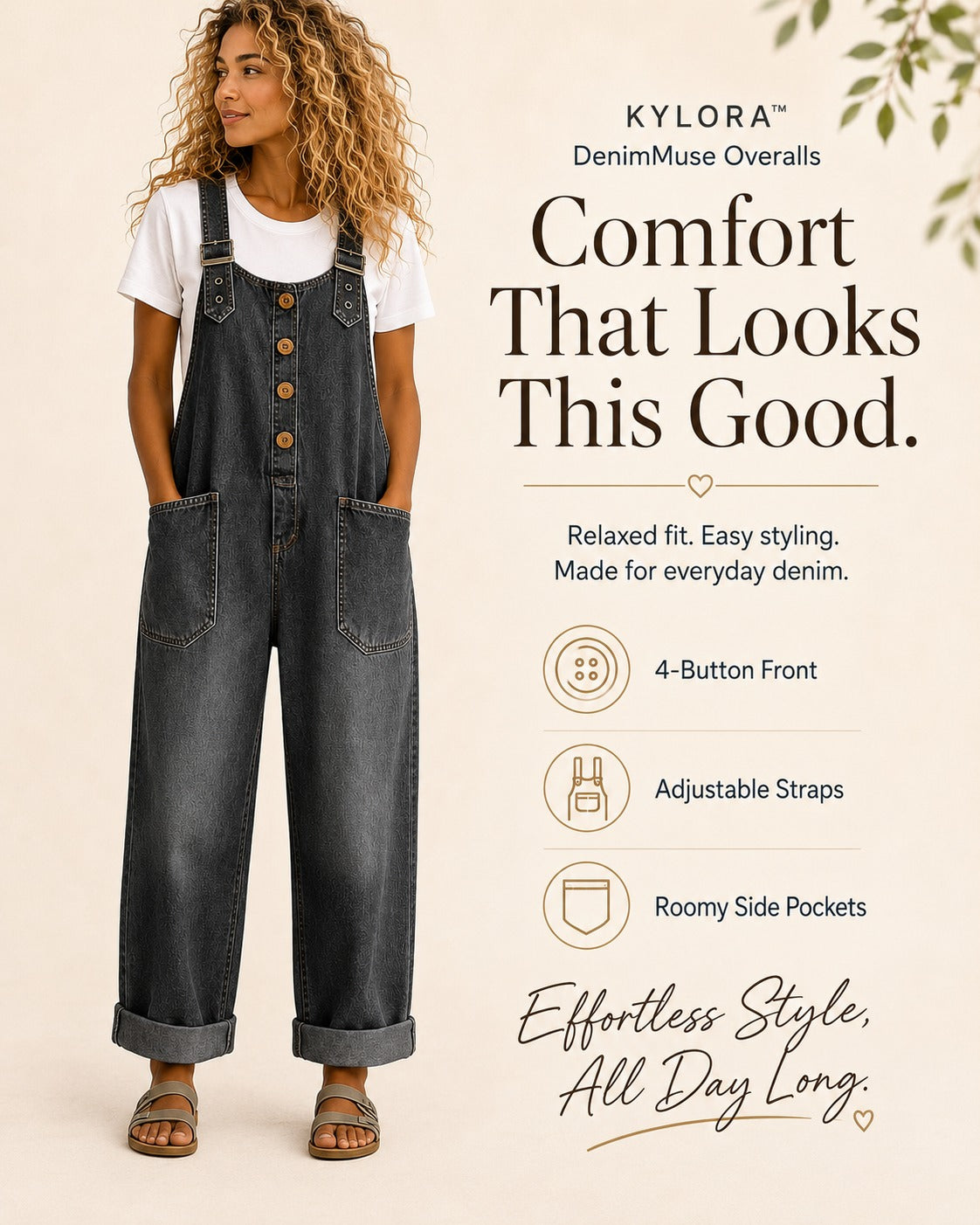 Kylora™ DenimMuse Overalls