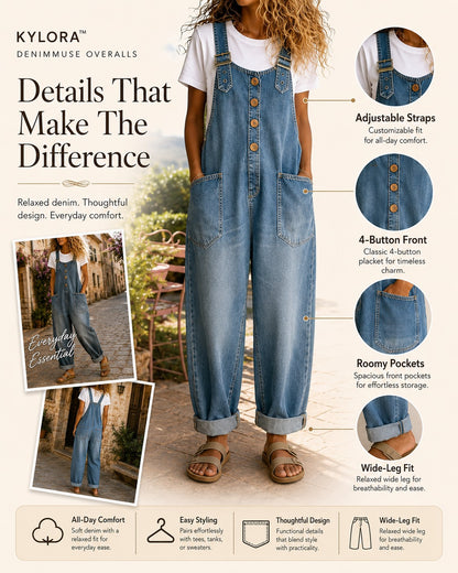 Kylora™ DenimMuse Overalls