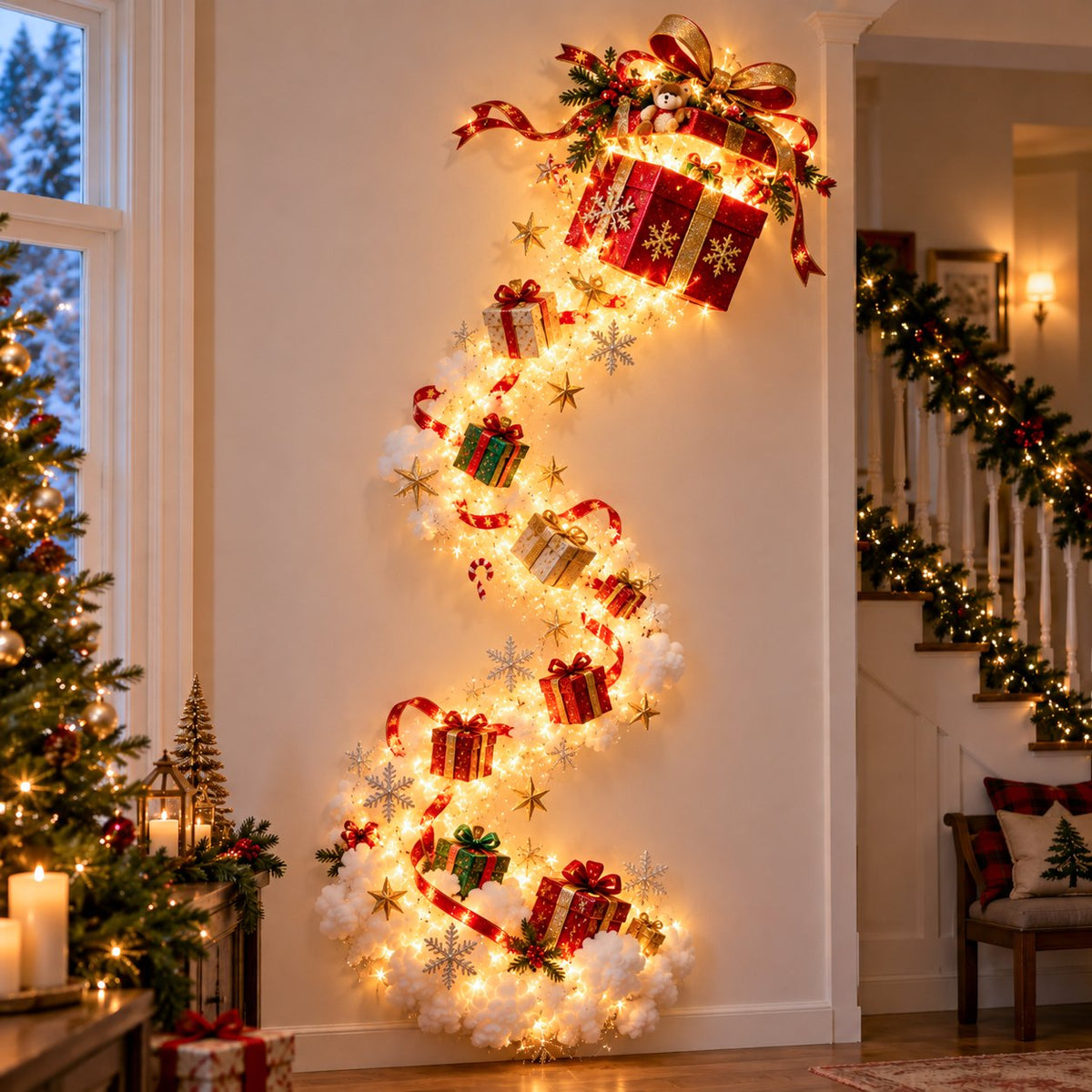 Kylora™ Christmas Magic Trail Wall Light