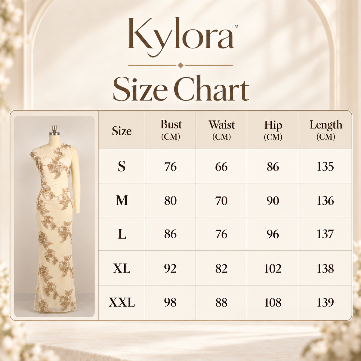 Kylora™ Fleuréa 3D Floral Mesh Dress