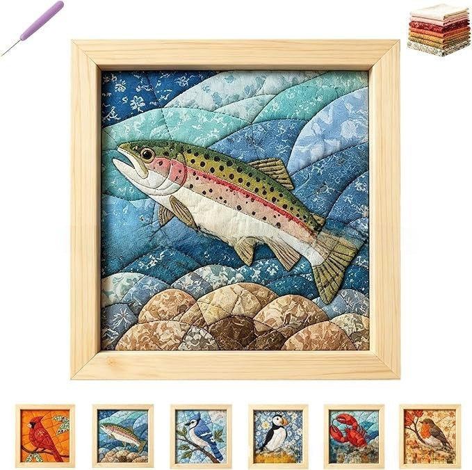 Kylora™ DIY Fabric Patchwork Art Kit